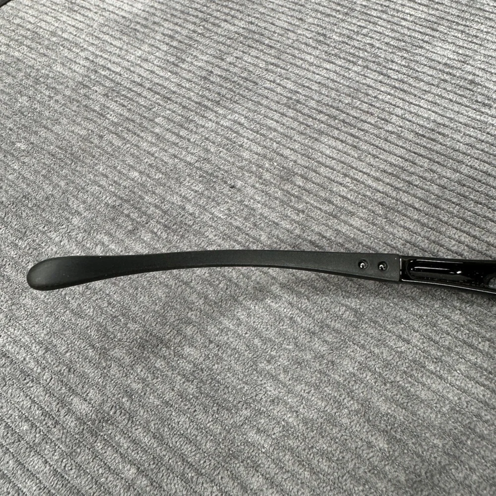 Bolle Y2K Sunglasses Black Wrap Around Sport Frame Dark Tint Lenses 0313 Vtg